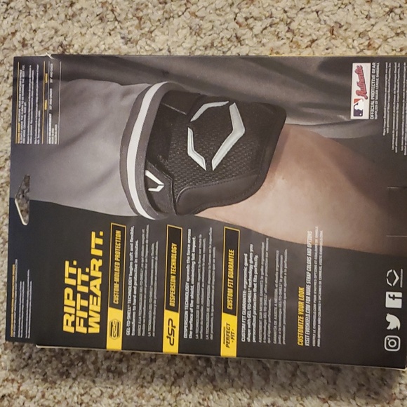 Evoshield Pro-SRZ Elbow Guard Navy - Picture 2 of 5